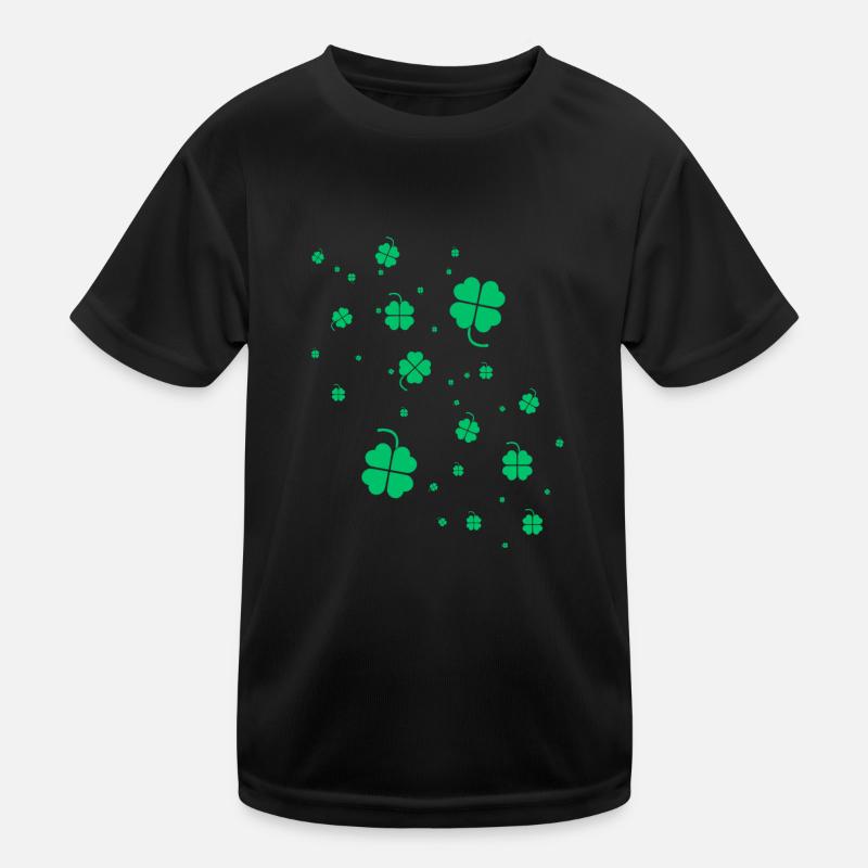 Trèfle,Trèfles, Feuille T-shirt sport Enfant