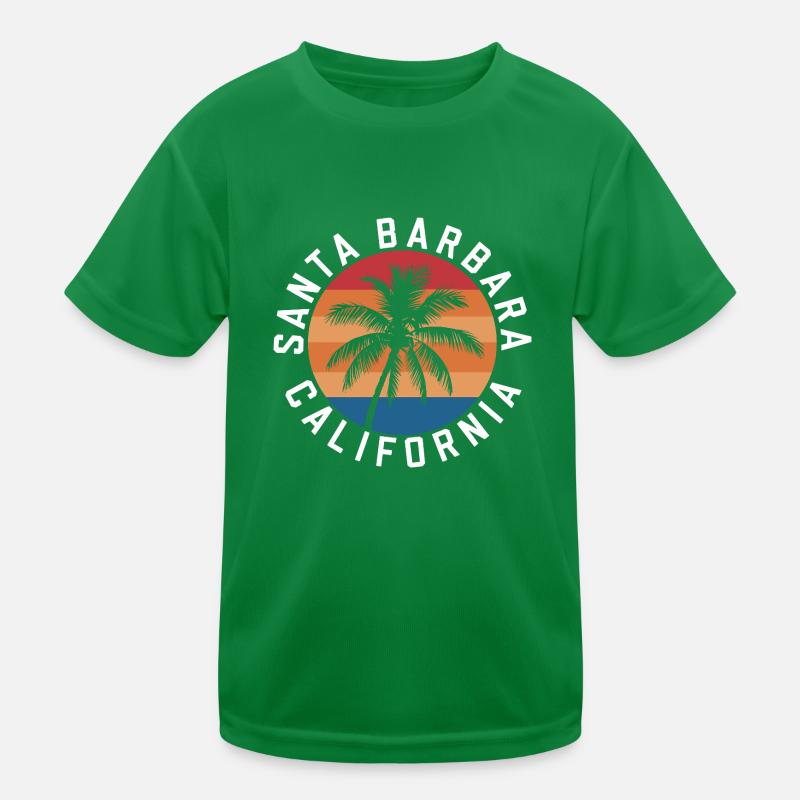 California Santa Barbara Kinder Funktions-T-Shirt