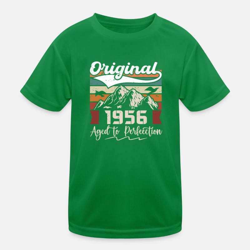 1956 - Geschenk geboren im Jahr 1956 Kinder Funktions-T-Shirt