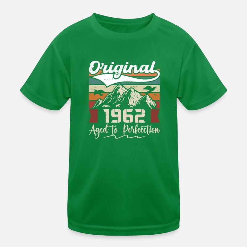 1962 - Gift born in 1962 Kids Functional T-Shirt