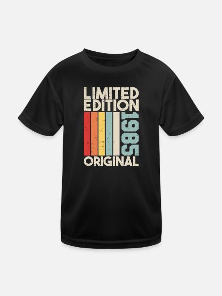 1985 - Limited Edition Birthday Gift 1985 Original - Kinder Funktions-T-Shirt - Schwarz