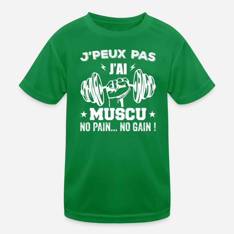 I can't I worked out Kids Functional T-Shirt