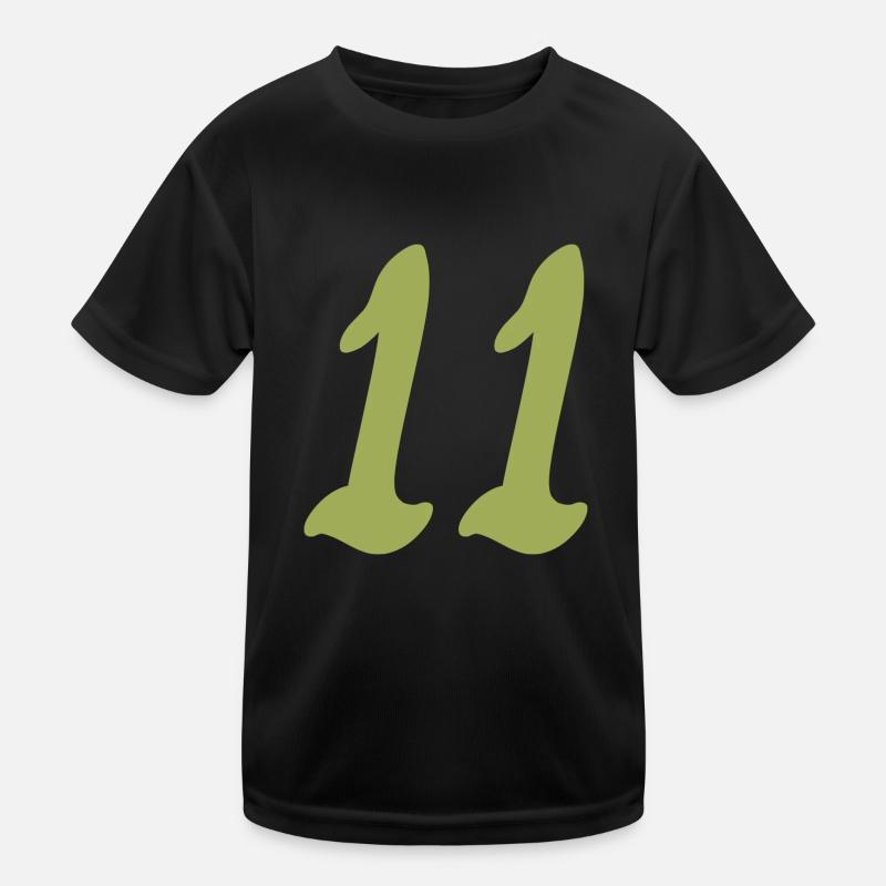 11 Kinder Funktions-T-Shirt