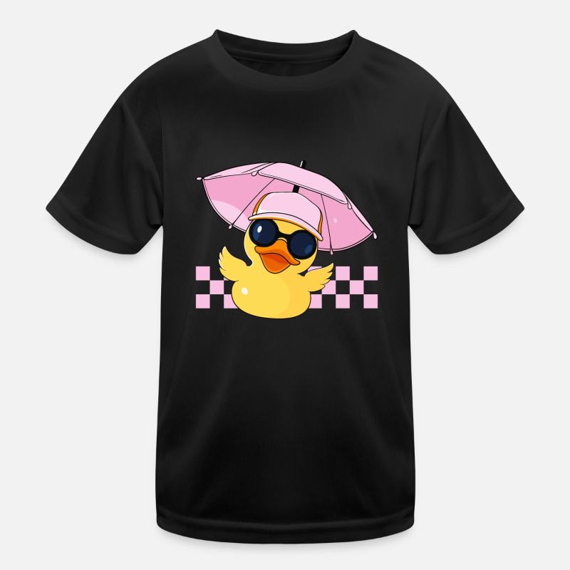 Rubber Duck Summer Rubber Duck Rubber Duck Kids Functional T-Shirt