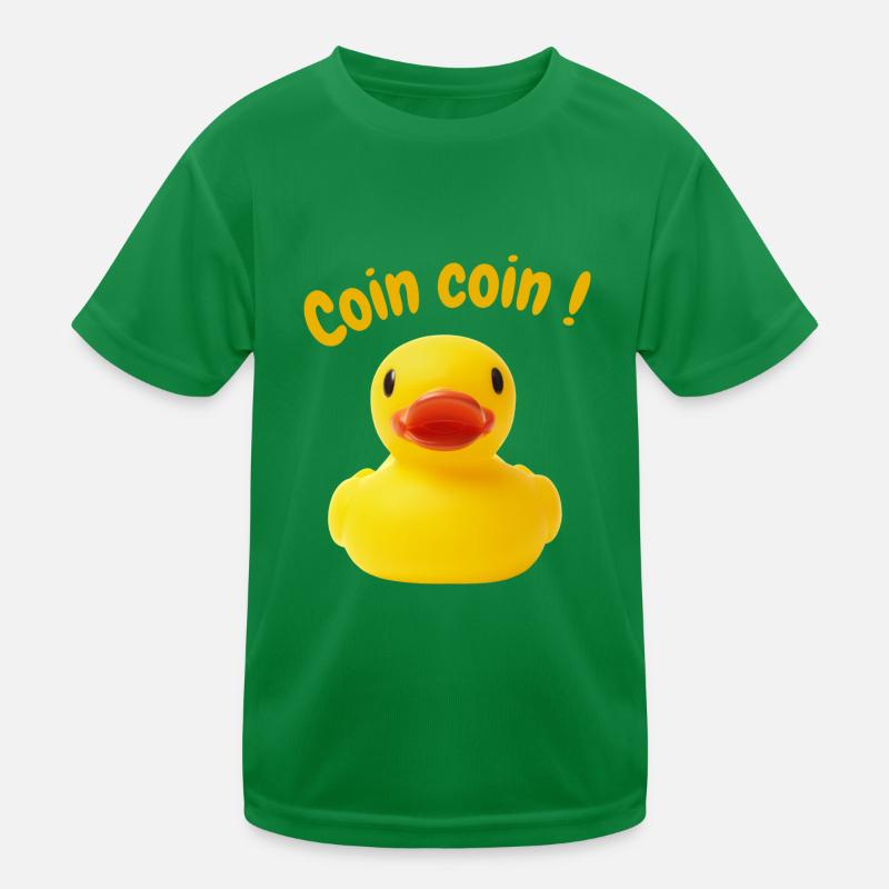 Niedliche Ente Kinder Funktions-T-Shirt