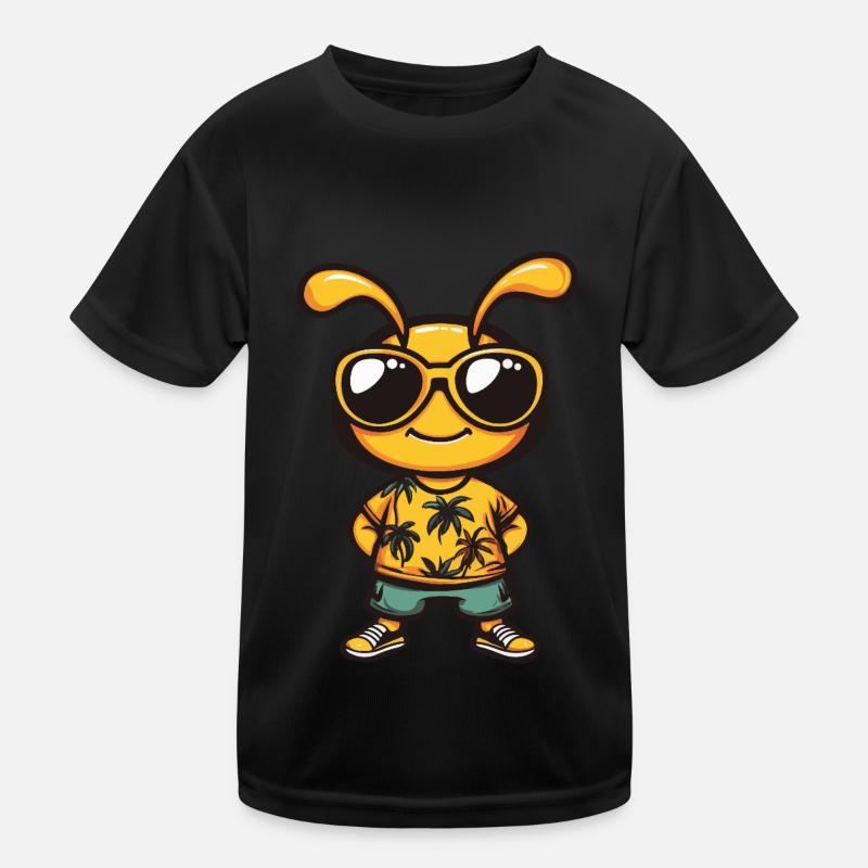 Ant Funny Summer Kids Functional T-Shirt