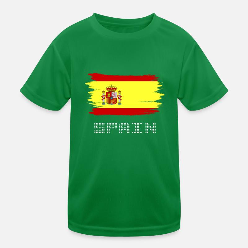 spain Kids Functional T-Shirt