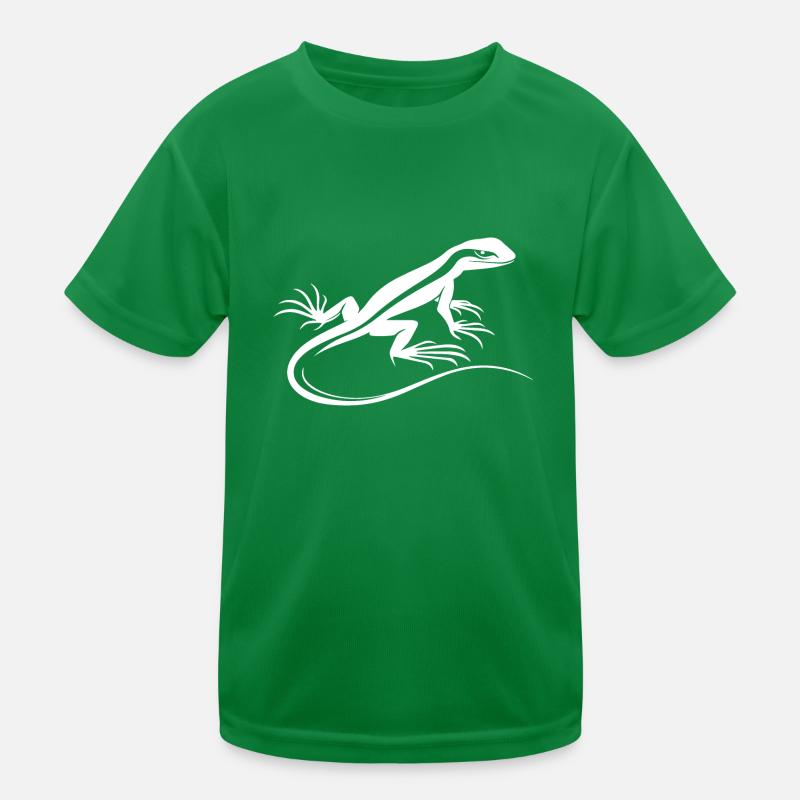 Echse Kinder Funktions-T-Shirt