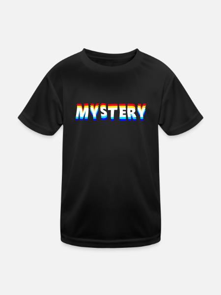 Mystery - Kids Functional T-Shirt - black - Front