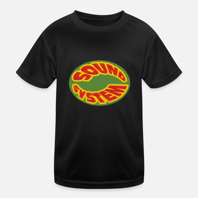 Sound System Kids Functional T-Shirt