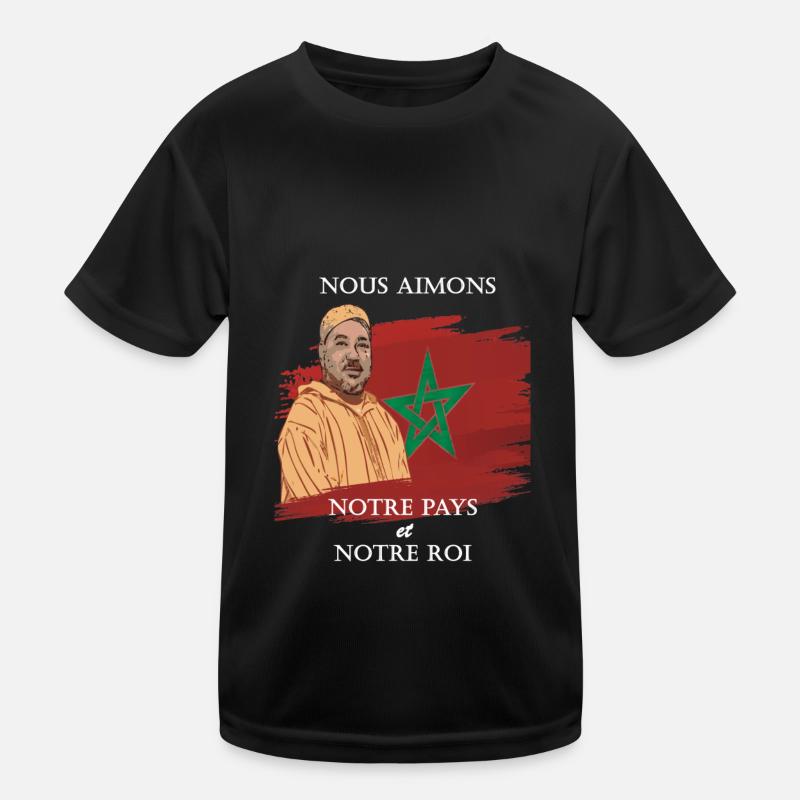 maroc T-shirt sport Enfant