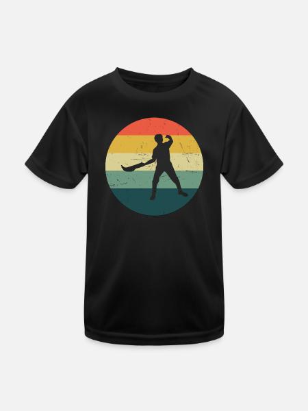 Pelota vasca Basque Pelota Pelota Jai Alai - T-shirt sport Enfant - noir - Devant