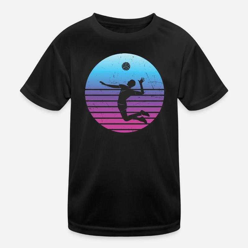 Volleyball Volleyball Women's Volleyball Kids Functional T-Shirt