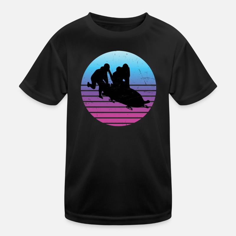 Bobsleigh track women men bobsleigh two-man bobsleigh bobsleigh Kids Functional T-Shirt