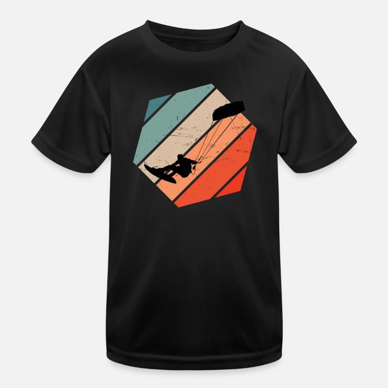 Kitesurf Kitesurfer Kitesurfer Femmes T-shirt sport Enfant