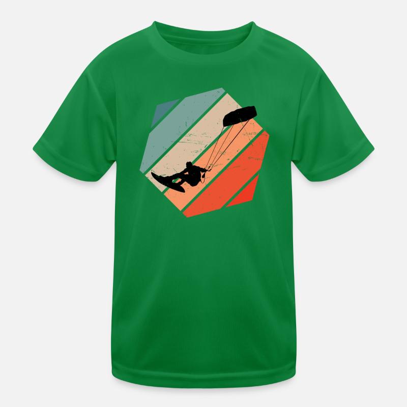 Kitesurf Kitesurfer Kitesurfer Femmes T-shirt sport Enfant