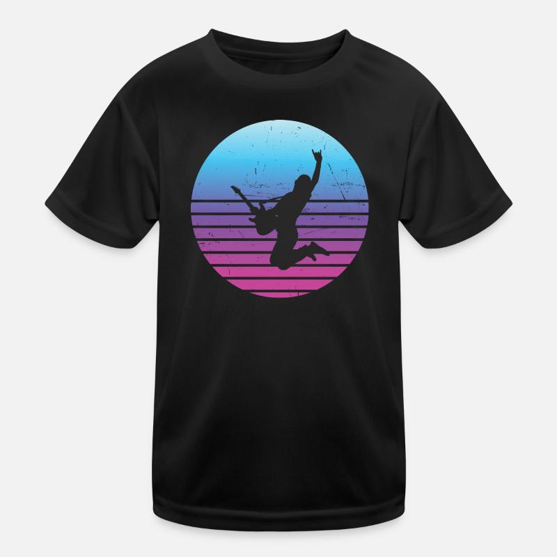 E-gitarre guitare électronique Egitarre classique gui T-shirt sport Enfant