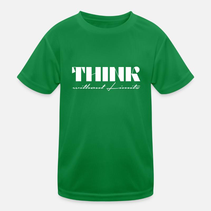 Think without Limits Kids Functional T-Shirt