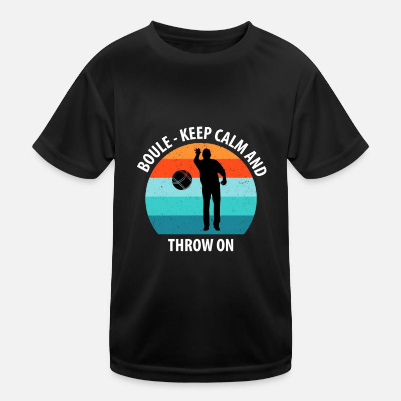 Boule Pétanque Boccia Boules T-shirt sport Enfant