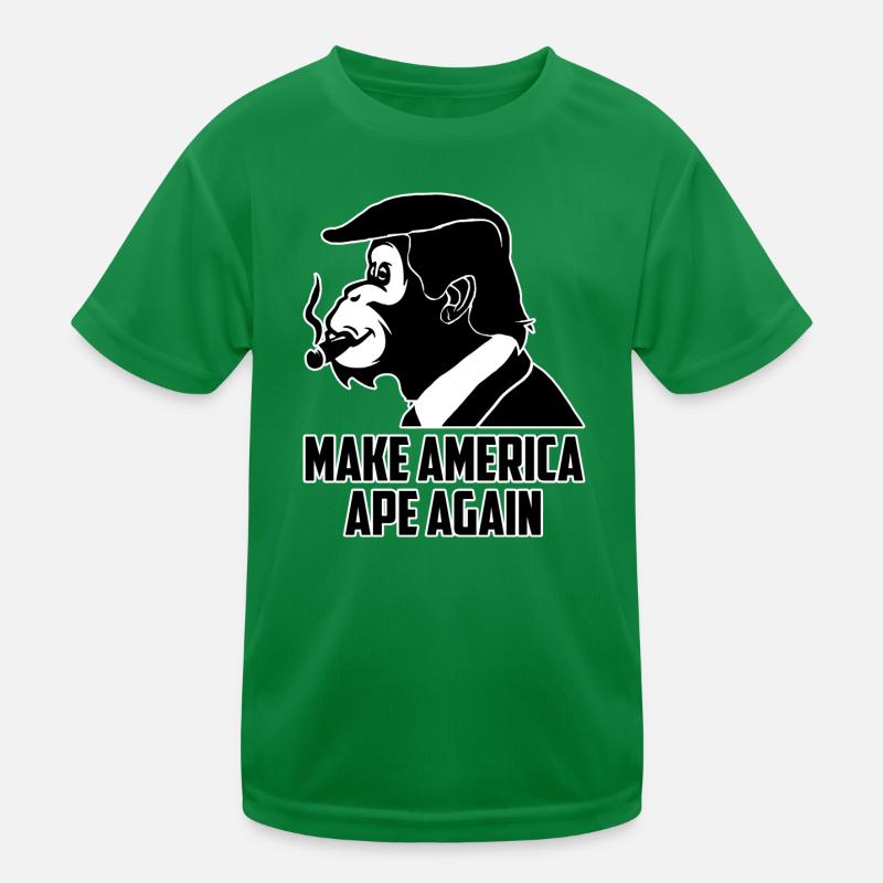 make america ape again Graphic Kids Functional T-Shirt