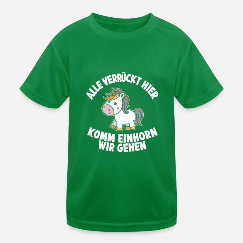 Unicorn Unicorns Mythical Creatures Mystical Kids Functional T-Shirt