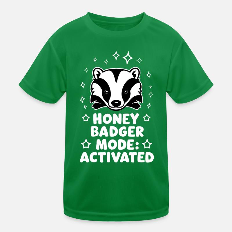 Dachs Honigdachs Tier Kinder Funktions-T-Shirt