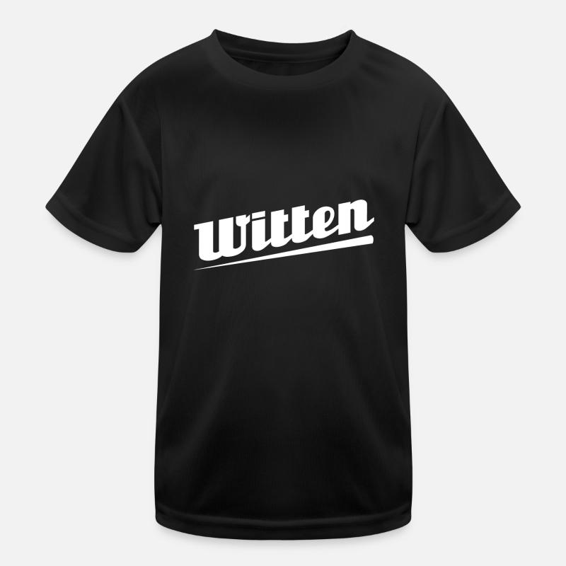 Witten - Textdesign mit Stadtnamen Kinder Funktions-T-Shirt