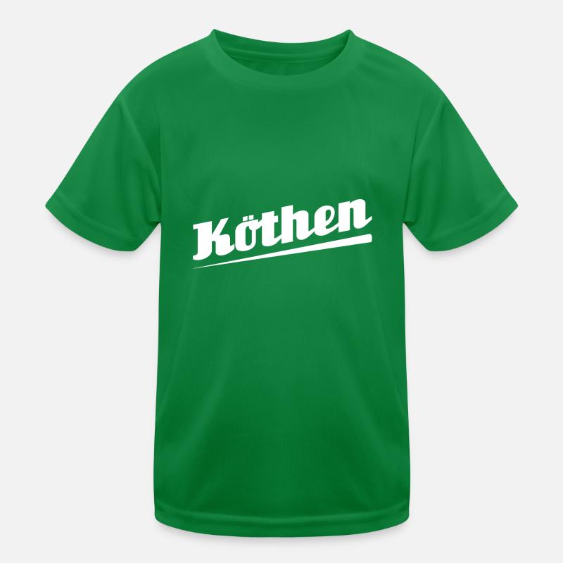 Köthen - Textdesign mit Stadtnamen Kinder Funktions-T-Shirt