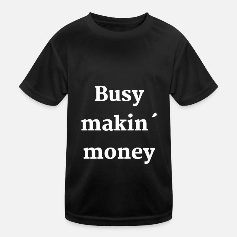 Argent Business Entrepreneur Maker T-shirt sport Enfant