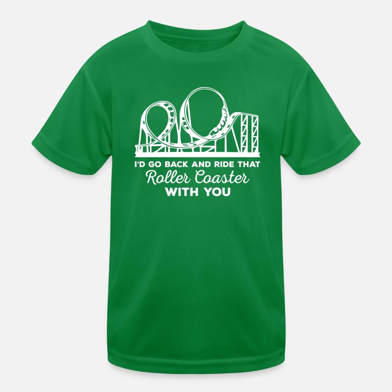 Roller Coaster With You Kinder Funktions-T-Shirt