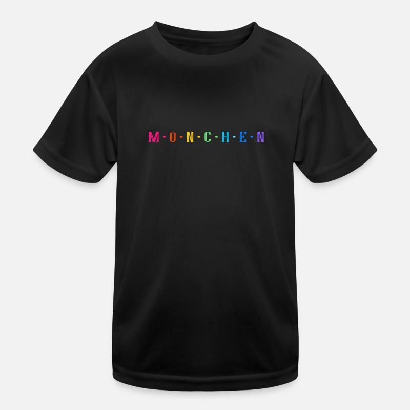 München Bayern Kinder Funktions-T-Shirt