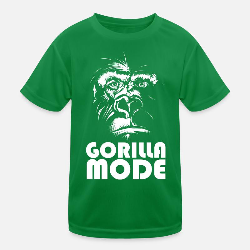 gorille icône de mode icône de logo d’illustration de singe T-shirt sport Enfant