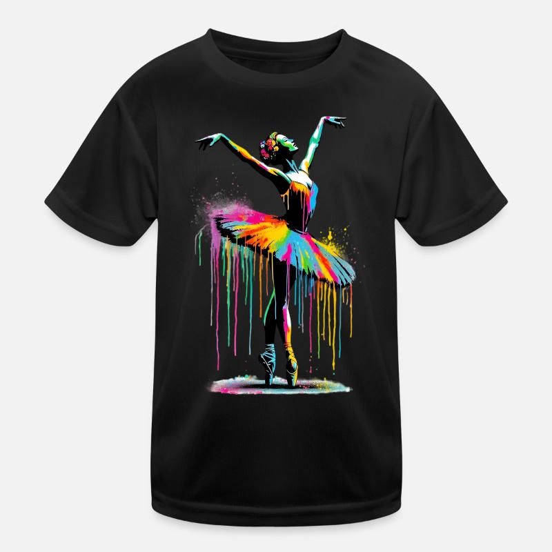 Danseuse de ballet avec tutu T-shirt sport Enfant
