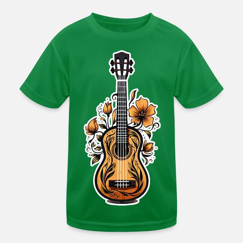 Graphiques Ukulele T-shirt sport Enfant