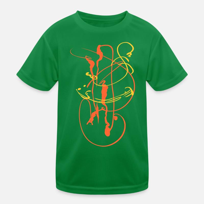 Abstract Kids Functional T-Shirt