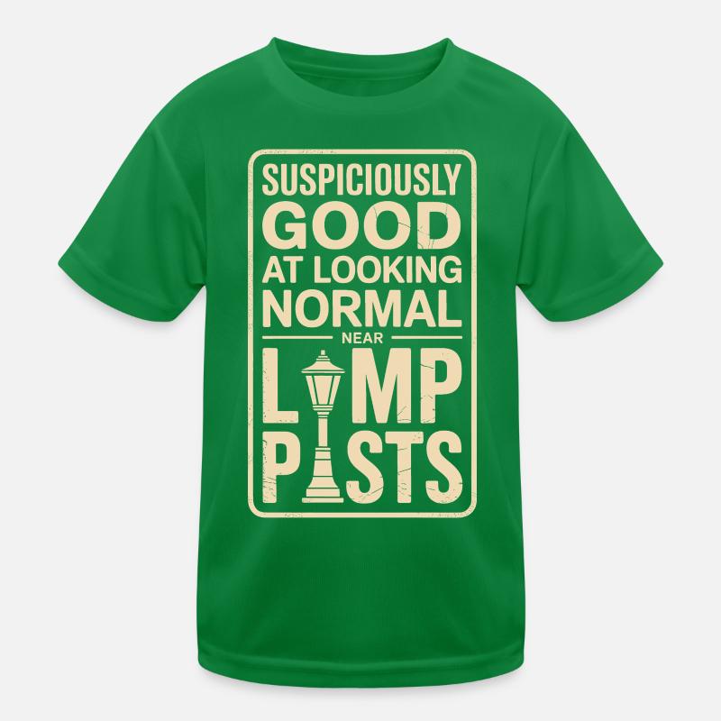 How to Look Normal on Lanterns | Geocaching Humor Kids Functional T-Shirt