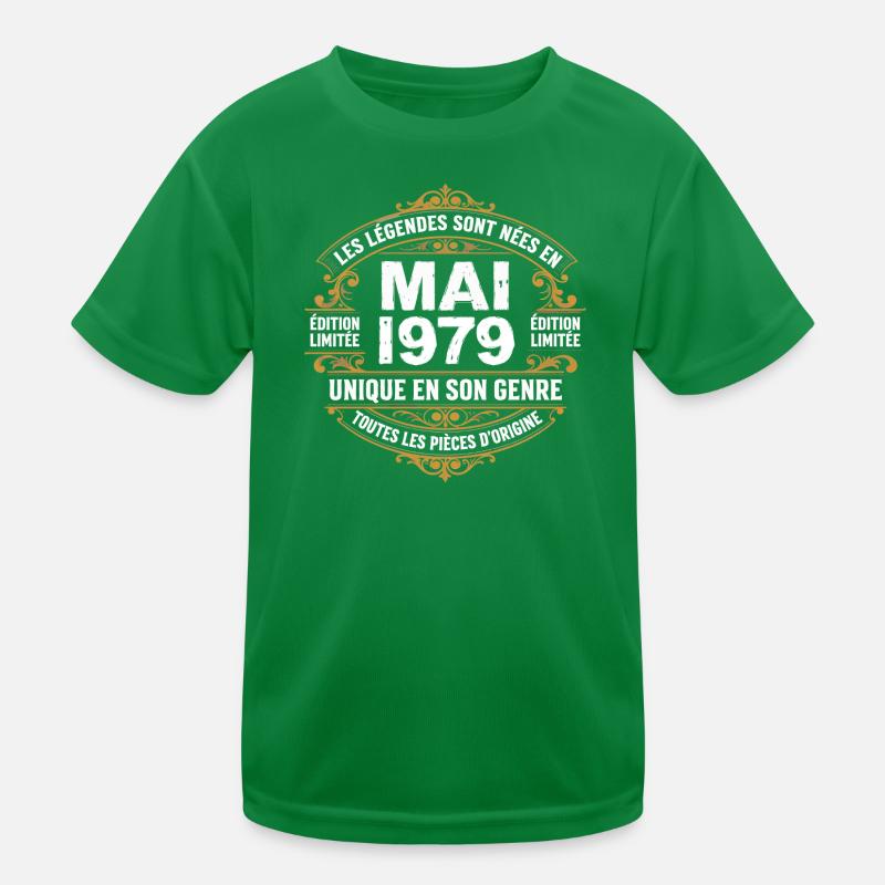 May 1979  T-shirt sport Enfant