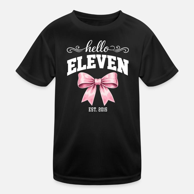 Hello Eleven Est. 2015 – Geburtstagskind Kinder Funktions-T-Shirt