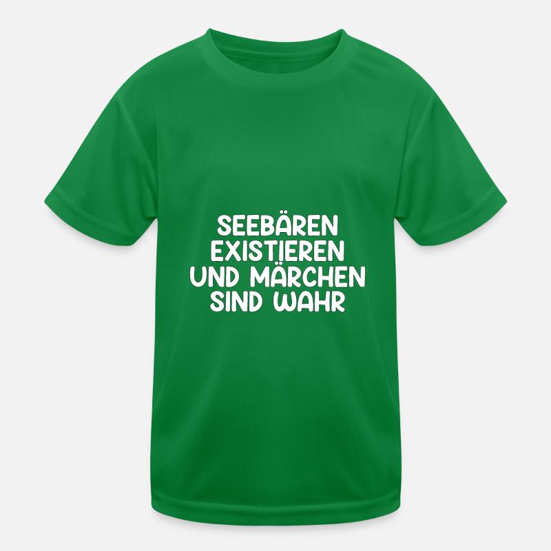 Seebären Serie Spruch Geschenk Kinder Funktions-T-Shirt
