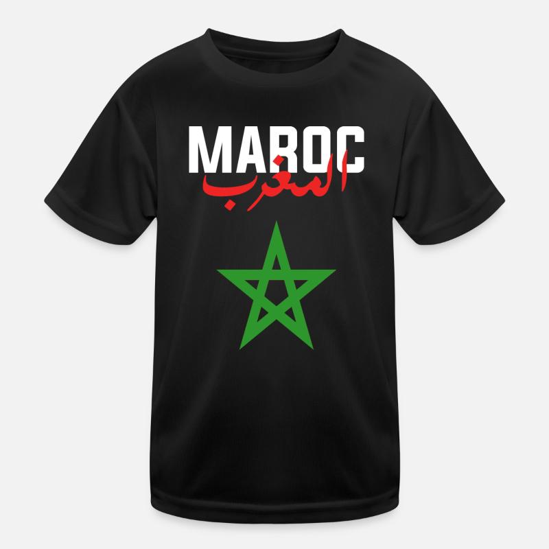 Morocco Kids Functional T-Shirt