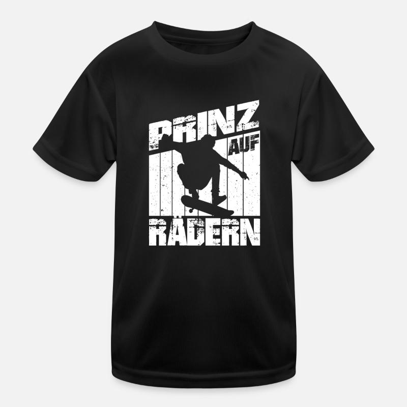 Skateboard Graphic pour Garçons Filles Hommes T-shirt sport Enfant