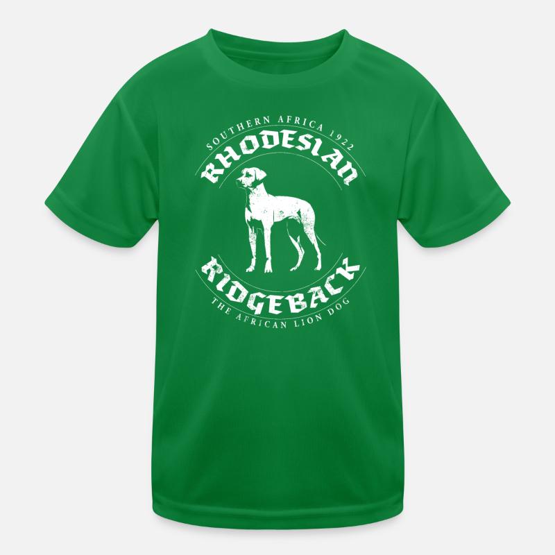 Rhodesian Ridgeback Kids Functional T-Shirt