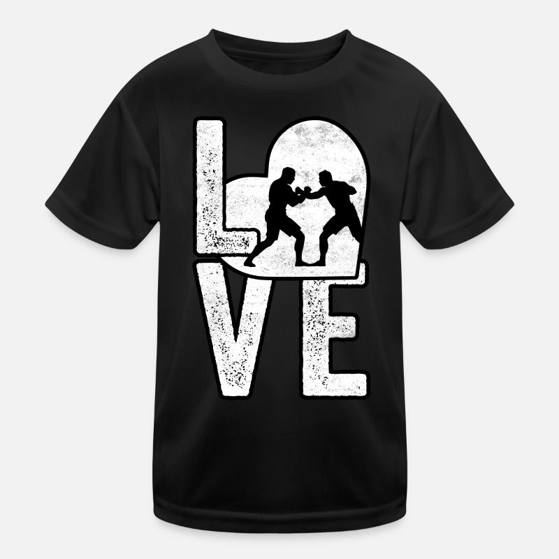 Wrestling-Liebe Kinder Funktions-T-Shirt