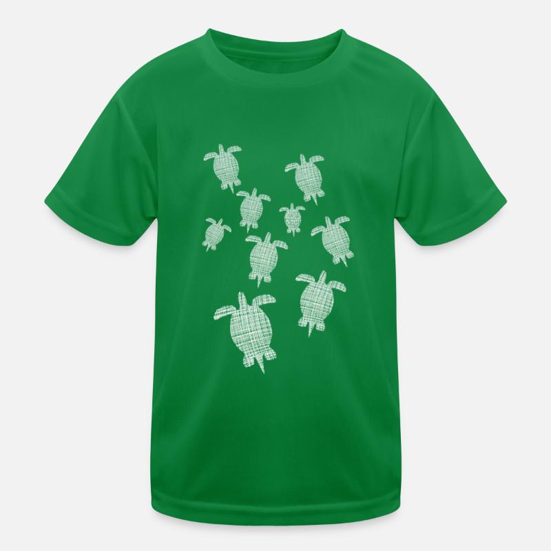 Schildkröten Turtles Kinder Funktions-T-Shirt