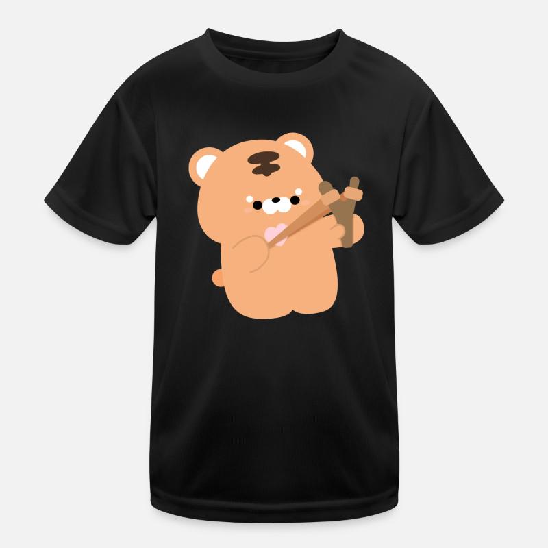 Tiger-Liebe Kinder Funktions-T-Shirt