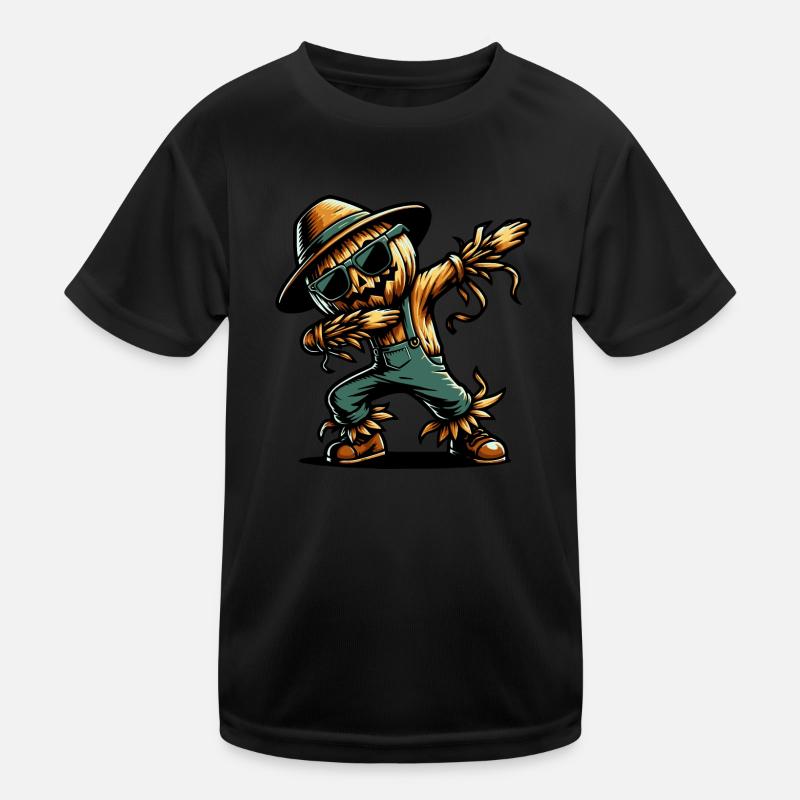 Épouvantail à tamponner T-shirt sport Enfant