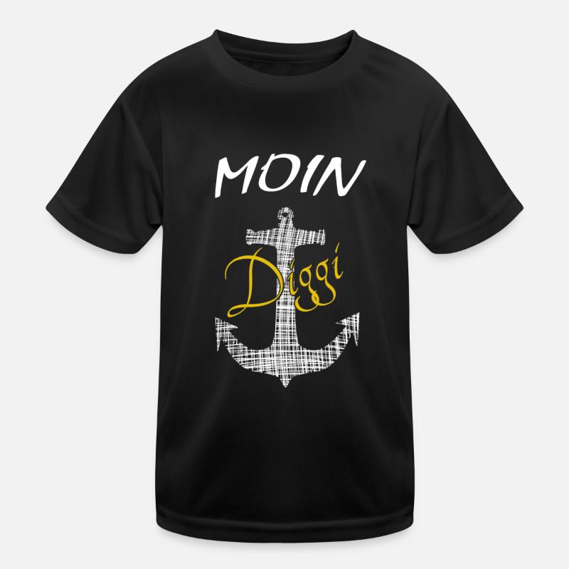 Anker Moin Diggi Hamburg Kinder Funktions-T-Shirt
