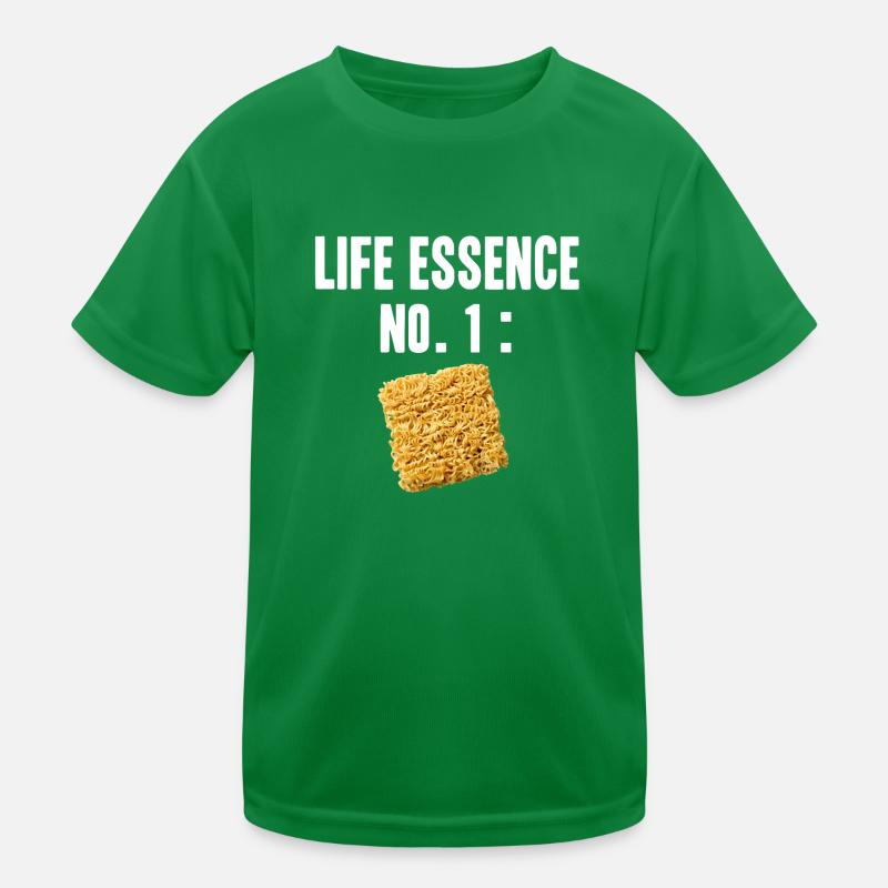 Ramen instant noodles gift idea students Kids Functional T-Shirt