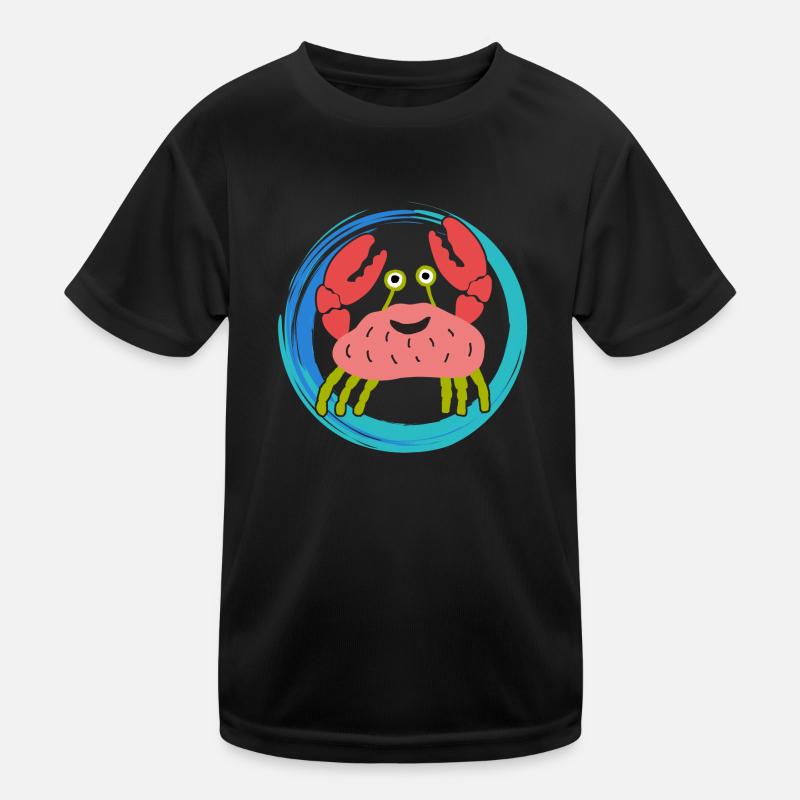 Drôle de crabe T-shirt sport Enfant