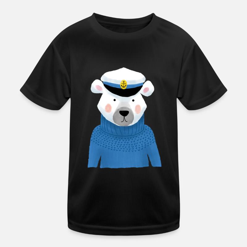 Seebär Kinder Funktions-T-Shirt